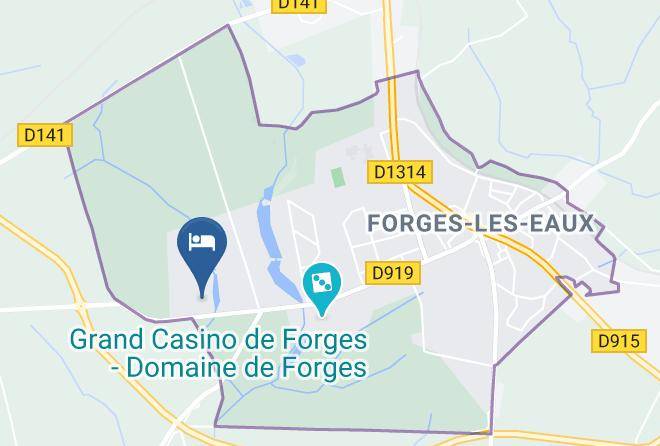 Seine Maritime - Chambres Des Bouleaux Maps