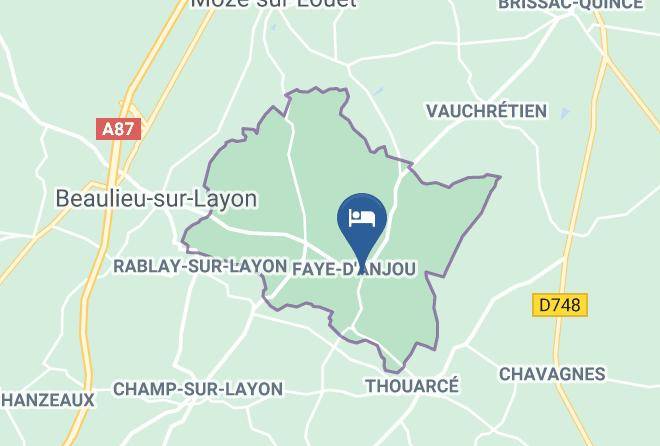 Maine Et Loire - Chambres Des Noels Maps
