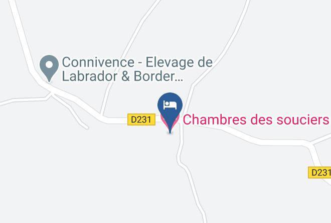 Cher - Chambres Des Souciers Maps