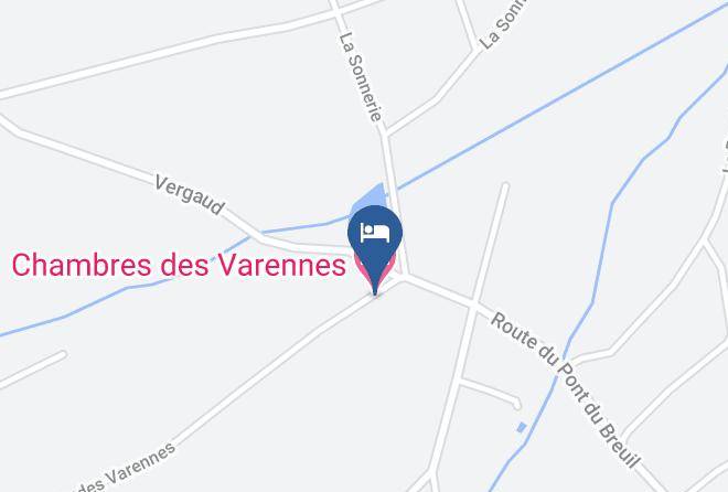 Loire - Chambres Des Varennes Maps