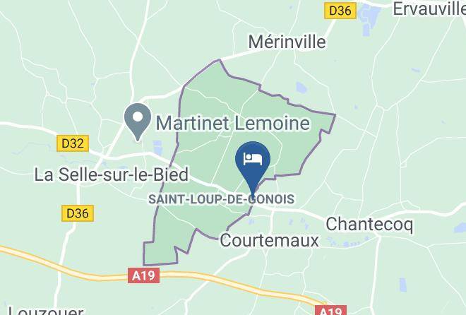 Loiret - Chambres Dhotes De Charme Le Pressoir Maps