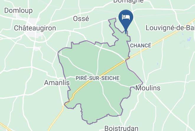 Ille Et Vilaine - Chambres Dhotes Gites Les Epinays Maps