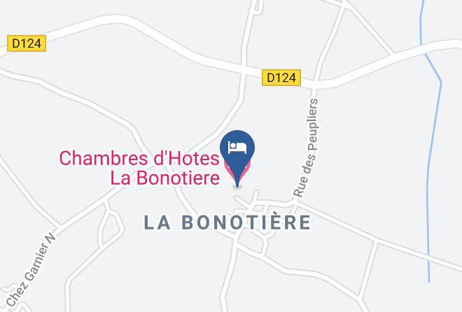 Charente Maritime - Chambres Dhotes La Bonotiere Maps