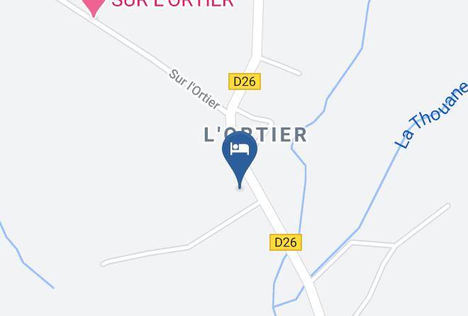 Orne - Chambres D`hotes La Ferme De L'ortier Maps