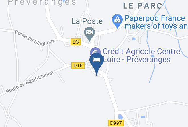 Cher - Chambres Dhotes La Joyeuse Maps