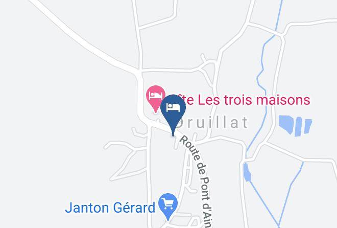 Ain - Chambres Dhotes Leonie Maps