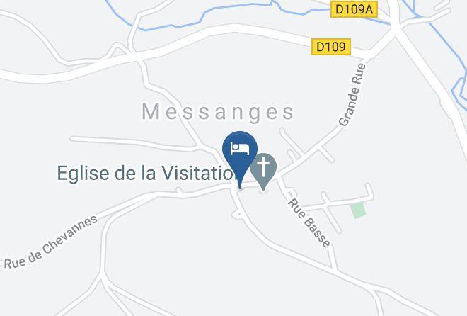 Cote D Or - Chambres Dhotes Les Mesanges Maps