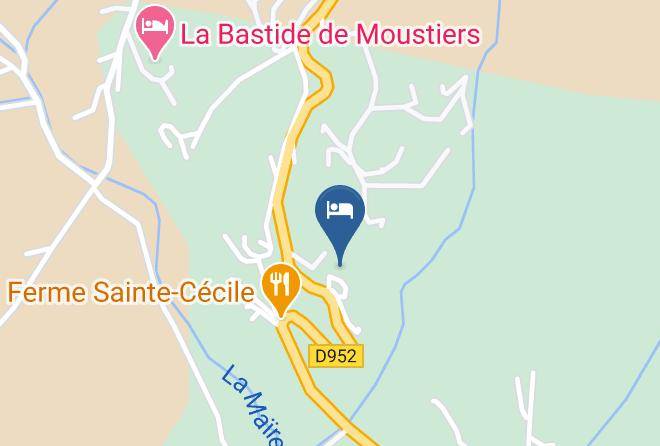 Alpes De Haute Provence - Chambres Dhotes Les Oliviers Maps