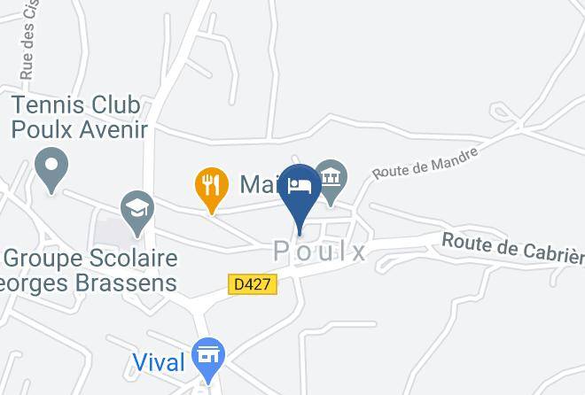 Gard - Chambres Du Mazel Maps