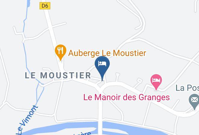Dordogne - Chambres Du Moustier Maps