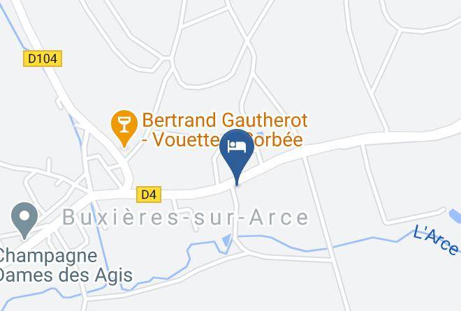 Aube - Chambres Du Vieux Moulin Maps