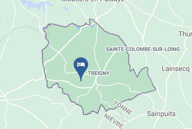 Yonne - Chambres Du Vignot Maps