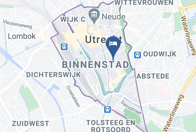 Utrecht Binnenstad - Chambres En Ville Maps