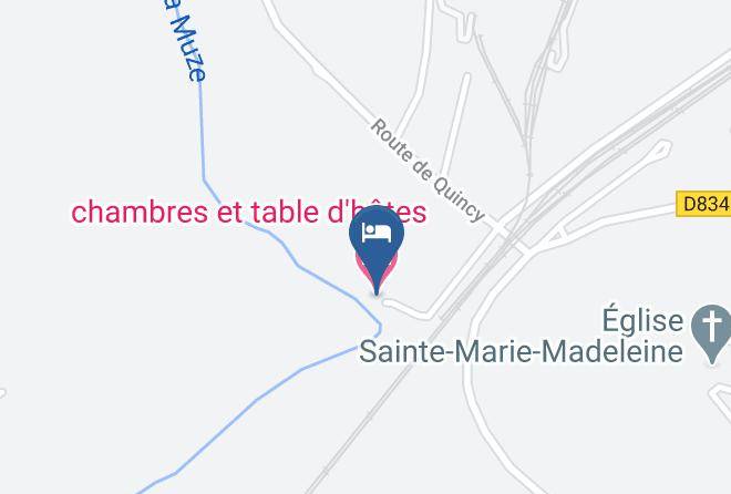 Aisne - Chambres Et Table D'hotes Maps