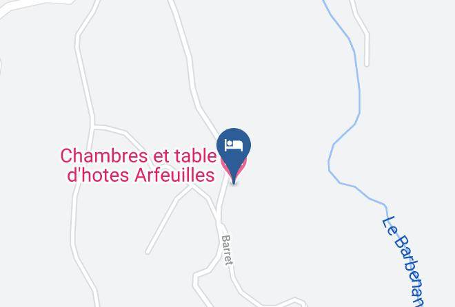 Allier - Chambres Et Table D'hotes Arfeuilles Maps