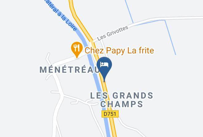 Cher - Chambres Et Table D'hotes Des Grivottes Maps