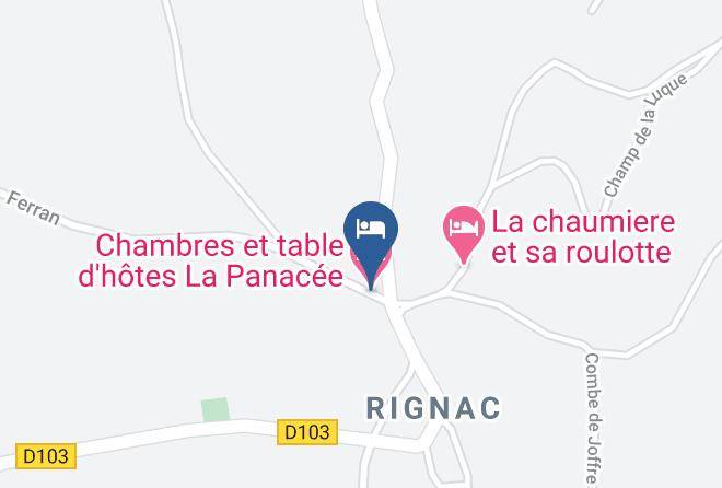 Lot - Chambres Et Table D'hotes La Panacee Maps