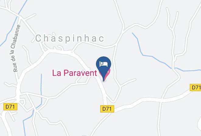 Chambres Et Table D'hotes La Paravent 4 Epis Gites De France Map