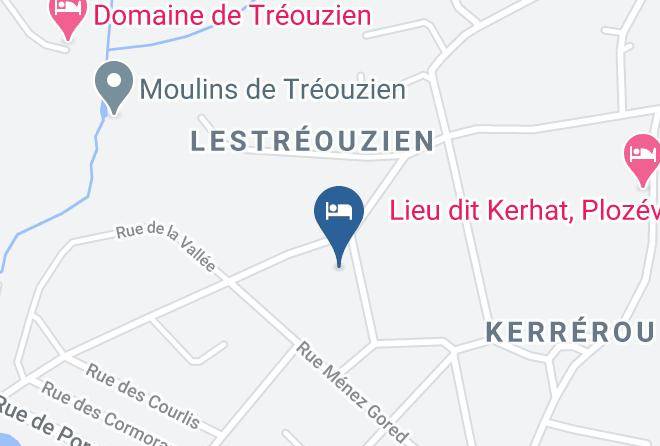 Finistere - Chambres Et Table D'hotes Lalbatros Maps
