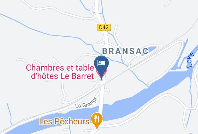 Chambres Et Table D'hotes Le Barret Map