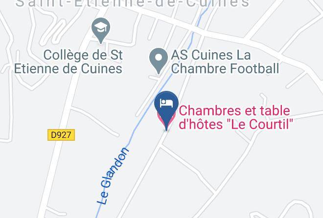 Savoie - Chambres Et Table D'hotes Le Courtil Maps