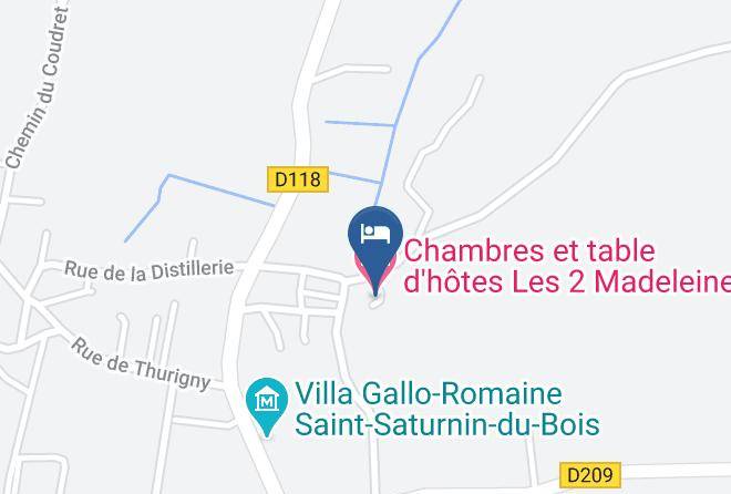 Charente Maritime - Chambres Et Table D'hotes Les 2 Madeleine Maps
