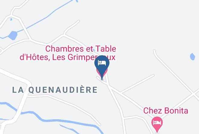 Loir Et Cher - Chambres Et Table D'hotes Les Grimpereaux Maps