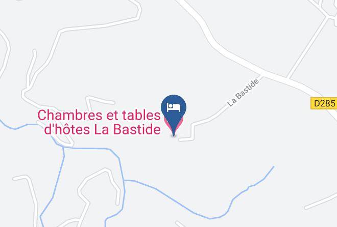 Aveyron - Chambres Et Tables D'hotes La Bastide Maps