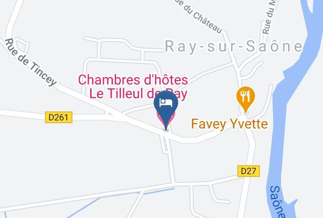 Haute Saone - Chambres D'hotes Le Tilleul De Ray Maps
