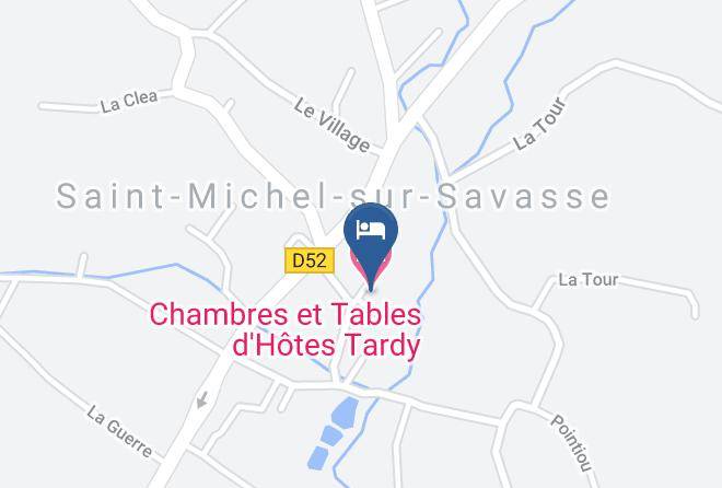 Drome - Chambres Et Tables D'hotes Tardy Maps