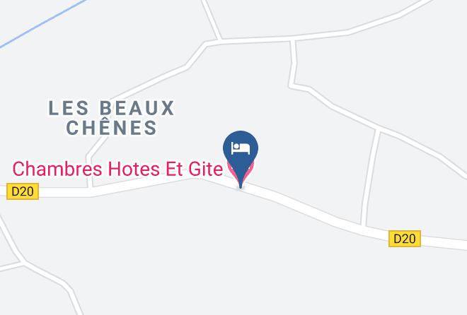Indre Et Loire - Chambres Hotes Et Gite Maps
