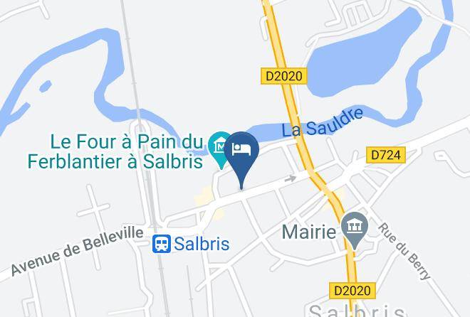 Loir Et Cher - Chambres La Vallee Maps