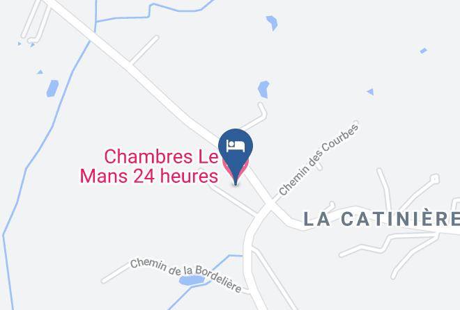 Sarthe - Chambres Le Mans 24 Heures Maps