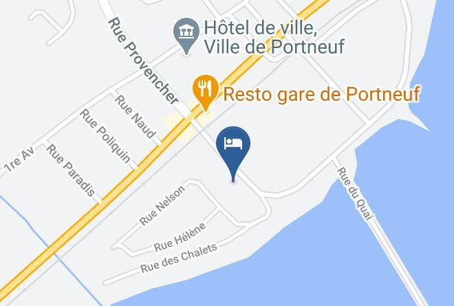 Portneuf Regional County Municipality - Chambres Portneuf Maps