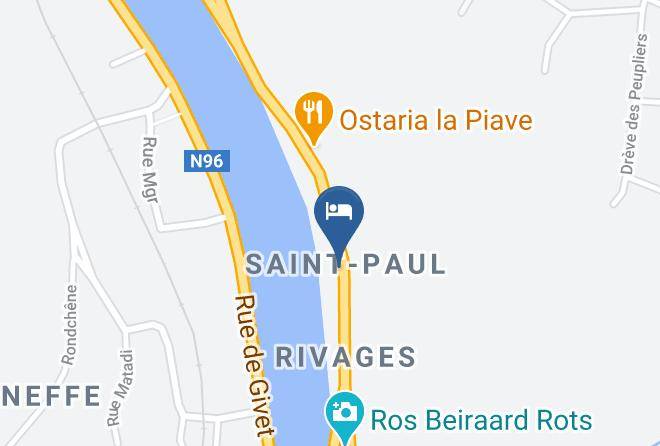 Namur - Chambres Pres De La Riviere Maps
