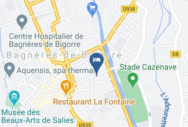 Hautes Pyrenees - Chambres Rue De Lorry Maps