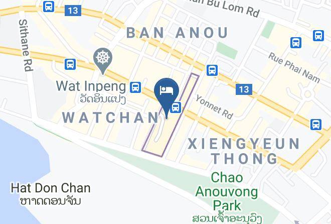 Vientiane - Champa Boutique Hotel Maps