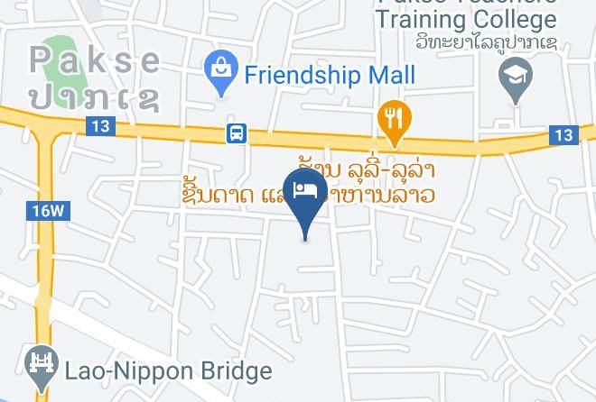 Pakse - Champa Diamond Hotel Maps