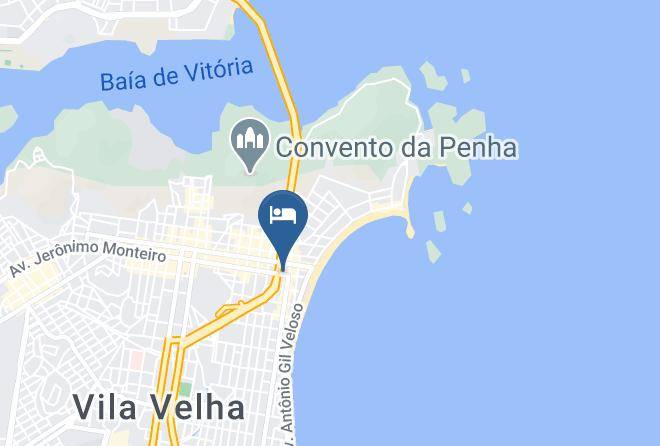 Vila Velha - Champagnat Praia Hotel Maps