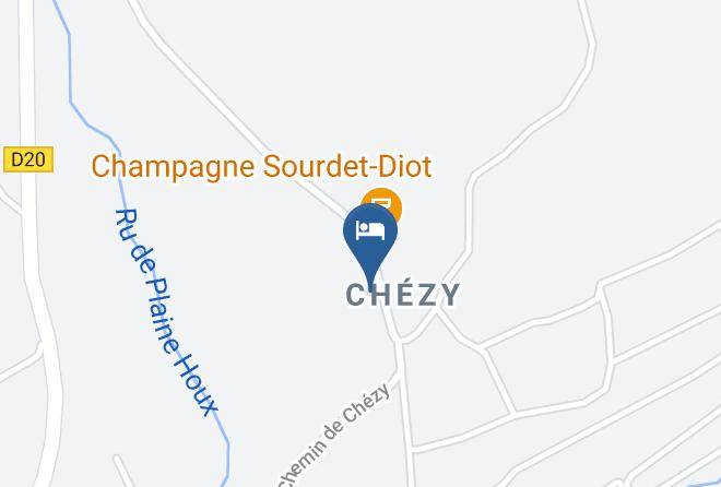 Aisne - Champagne & Chambres D'hotes Douard Maps