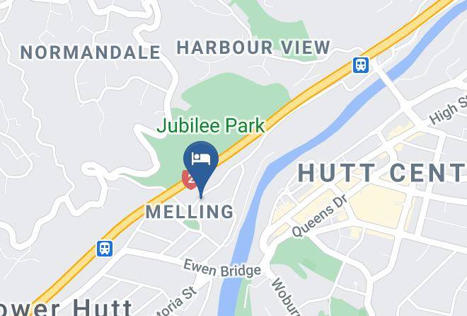 Lower Hutt - Champers Motor Inn Maps