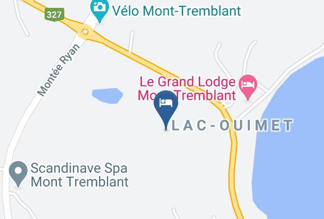 Les Laurentides Regional County Municipality - Champetre Tremblant Sunstar Maps
