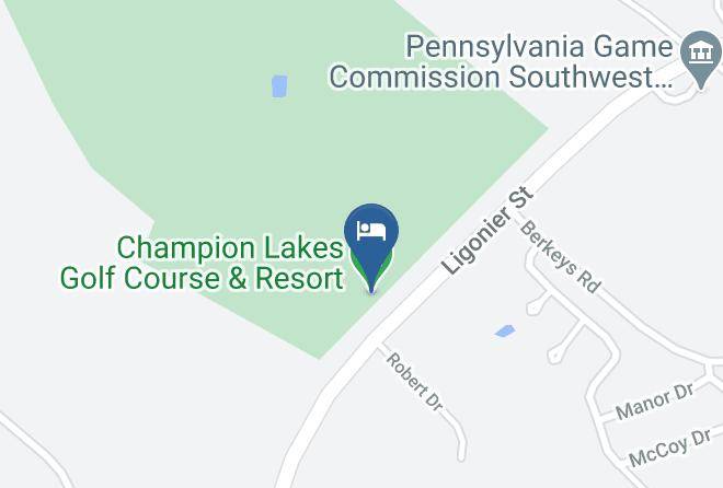 Westmoreland - Champion Lakes Golf Course & Resort Maps
