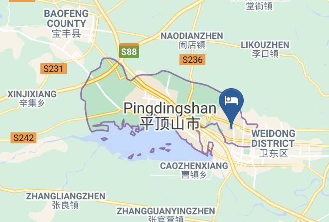 Pingdingshan - Champs Elysees Hotel Maps