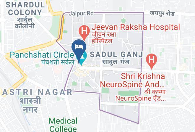 Bikaner - Chanakya Hotel Maps