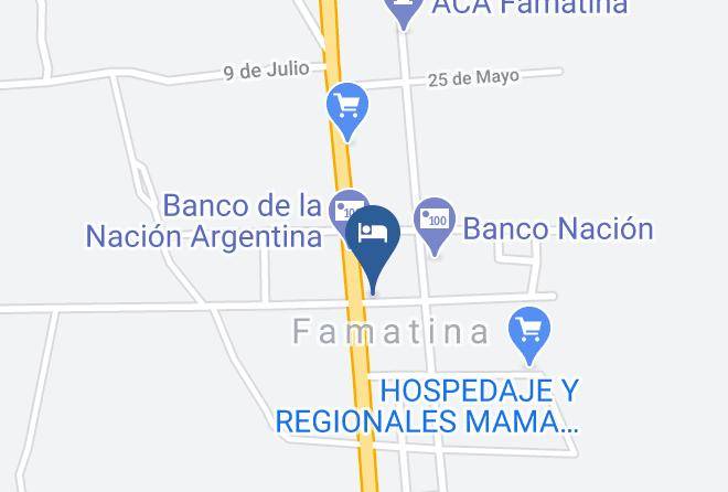 Famatina - Chanarmuyo Hotel De Vino Maps