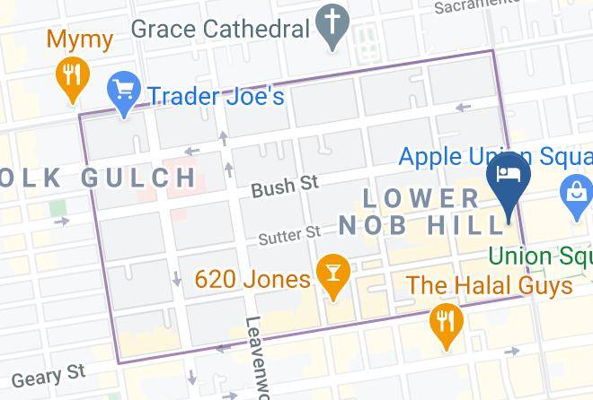 San Francisco - Chancellor Hotel Maps