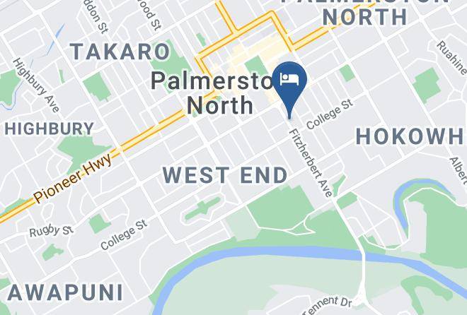 Palmerston North - Chancellor Motor Lodge And Conference Centre Maps