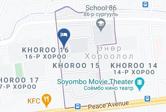 Ulaanbaatar - Chandmani Hotel&tour Maps