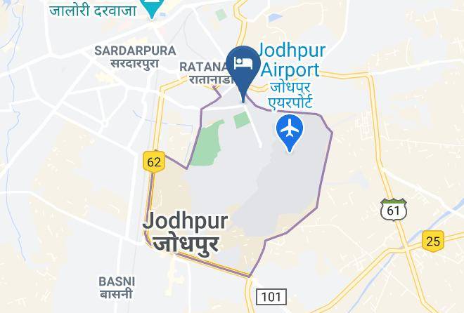 Jodhpur - Chandra Inn Maps